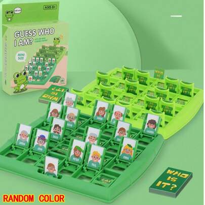 1 套迷你 Who 互动拼图游戏玩具，配件颜色随机