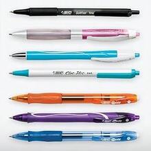 BIC Cristal Xtra Smooth Blue Ballpoint Pens, Medium Point (1.0mm), 24-Count Pack, Extra Smooth And Reliable Ballpoint Pens - 藍色 - 查看 6