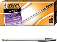 BIC Cristal Xtra Smooth Ballpoint Pen, Medium Point (1.0mm), Blue, 10-Count - 藍色 - 查看 11