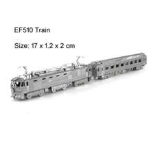 Rompecabezas metálico 3D para ensamblar - Motocicleta, regalo de Navidad