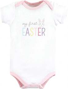 - Body unisex de algodón para - Niña Primera Pascua de San Valentín - Ver 5