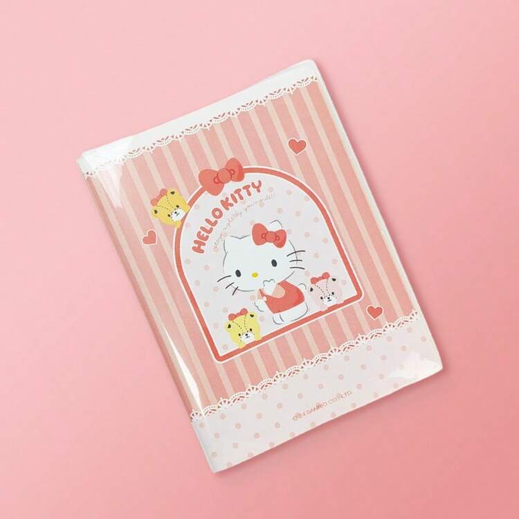 Miniso Sanrio Hello Kitty Series Journal Gift Box, It Includes A Journal, A Journal Clip, And Sticky Notes, Suitable For Daily Account Creation Or Travel Records (1 PC) - Pink - View 2