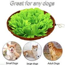 1 szt. mata węchowa dla zwierząt, zabawka do żerowania dla psów i kotów w pomieszczeniach, mata antystresowa i zabawka-puzzle, miska spowalniająca jedzenie 2 w 1 dla kotów i psów, zabawka wzbogacająca dla zwierząt