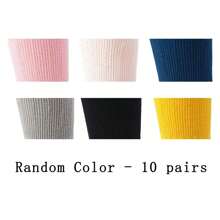 1~10 Pairs Of Diabetes Breathable Socks, Men's And Women's Knitting Medium Cylinder Non Binding Elastic Socks, Health Gift, High Elasticity Fabric Neutral Socks, Sweet Curse Socks, The Big D Socks, Spiking Socks, Non-Restraining, Flat Knit Upper, Comfortable, Fragrance-Free, Loose Socks - Multicolor - View 24