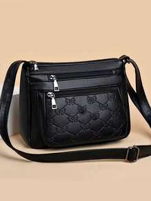 Women Crossbody - Hitam - View 1