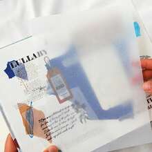 50/500张A5描图纸，半透明纸，适用于书写、复印、拼贴、艺术创作、返校用品 - 彩色 - 查看 8