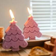 DIY Candle Molds, Christmas Star Candle Decor Molds, Home Decoration Tabletop, Christmas, Epoxy Resin, Plaster, Silicone Molds