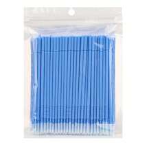 100 支清洁棉签，多功能化妆清洁棒，适用于眼妆、唇线笔、眼线、睫毛、指甲油去除、眉毛修饰、化妆教程、卸妆、指甲护理、唇妆