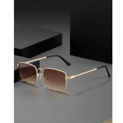 1副2026新款奢华男女通用时尚眼镜，纯色百搭，适合度假、户外活动和日常佩戴