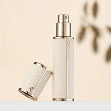 1pc 5ml Refillable Leather Perfume Travel Spray Bottle, Portable Fragrance Atomizer Ideal For Travel, Office, Home Decor, Weddings, Parties, Birthdays, Gifts For Him/Her, Holidays