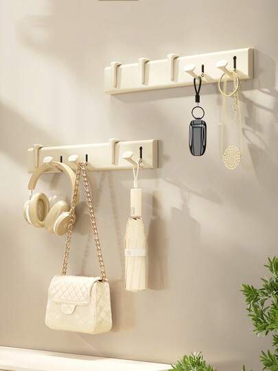 1pc Over-The-Door Hook - No Drilling Required, Wall-Mounted Coat Rack For Bathroom And Entryway, Space-Saving Organizer For Bags, Hats, Accessories And Outerwear, Durable And Easy-Install, Multi-Function Home Storage Rack With Quick-Access Design, Keeps Daily Essentials Organized, Maximizes Small Spaces, Ideal For Dorms And Apartments Suitable For Bathroom, Hallway, Closet, And Mudroom, Fits Standard Doors, Keeps Coats, Towels, Robes Neatly Accessible, Quick-Release Hooks Optional, Clean Look And Neat Appearance