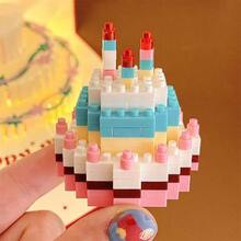 400 块 Sanrio Hello Kitty、My Melody、Cinnamoroll、Pompompurin、Black Cat 卡通人物积木 - 收藏品，完美的生日礼物 - 室内装饰，可爱卡通积木拼图玩具，动漫人物积木礼物 - 彩色 - 查看 4