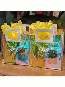 Personalized Custom Name Tag Stickers, Vinyl Decal Stickers, Name Stickers, Date Stickers, DIY Gifts, Handmade, Handwriting, Wedding Stickers, Gift Stickers. Customizable Holographic Name Stickers For Glass, Cups, Rolls, Balloons