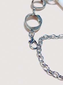 1pc Exotic Golden Waist Chain, Versatile Accessory To Pair With Dresses, Sweaters, Pants, Suitable For Casual, Holiday Use, Great Christmas Gift For Girlfriend