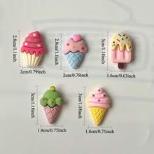 5pcs/Set Refrigerator Magnets - Fridge Magnets - Decorative Accessories For Office, Kitchen And Storage Cabinets - Creative Decor - Home Decor - Holiday Gifts - Office Supplies - Multi-Scene Use - Multicolor - View 6