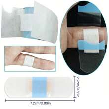 20~120 piezas Parches de curación transparentes y elásticos de emergencia (Parches adhesivos de reparación avanzada amigables con la piel y resistentes al agua | Parches de hidrogel para curación viral | Cuidado estéril de heridas para ampollas, cortes y raspaduras | Vendas flexibles y resistentes al agua, vendas adhesivas anti-cicatrices de moda | Estériles y súper pegajosos | Para cortes menores, raspaduras y quemaduras | Recuperación rápida de heridas)