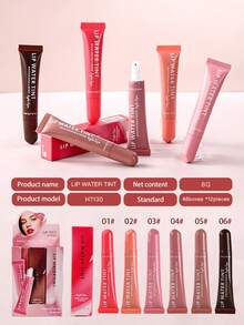Polypeptide Lip Gloss - Liquid Lip Balm With Hydrating Glossy Plumping Effect