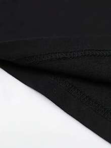 Men's Outdoor Fishing Hiking Camping T-Shirt - "Life Is Better By The Lake" Graphic T-Shirt With Fishing Rod And Lake Design - Four Seasons Casual Short Sleeve Crew Neck 2025 - 黑色 - 查看 4