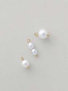 1pc Vintage Elegant Stainless Steel Natural Stone Geometric Pendant, DIY Necklace Bracelet Earring Keychain, Suitable For Christmas Gift & Daily Wear