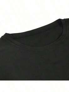 Tears Of A Clown Tattoo Lowrider Homies David Gonzales DGA Art Men's T Shirt.Short-Sleeved Crew Neck T-Shirt_CNXJH TRADING LIMITED - Black - View 5