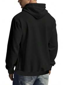 Hoodie Uicideboy Collage:Grunge Printed Rap Hoodie - 黑色 - 查看 2