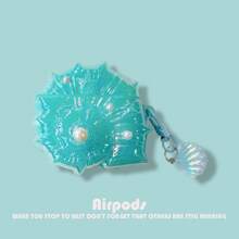 Conch + Pendant TPU Earphone Protective Case Compatible With Apple Pro3, 1/2, 3, 4, Pro, Pro 2, Galaxy Buds3 Pro, FreeBuds 7i And 4/4E, FreeBuds 5, FreeBuds 5i/6i, FreeBuds SE2/SE3, FreeClip, FreeBuds Pro2/Pro2+, FreeBuds Pro 3/Pro 4 Bluetooth Earphones - Multicolor - View 27