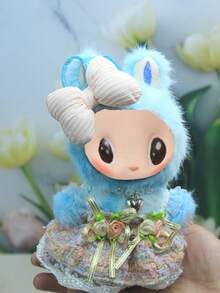 1 pièce Pour Labubu - Ensemble d'accessoires de vêtements de poupée mignonne, convenant aux vêtements de Labubu de 17 cm. Seuls les vêtements sont inclus, pas la poupée. Cadeau d'anniversaire, cadeau de Noël, cadeau de vacances.