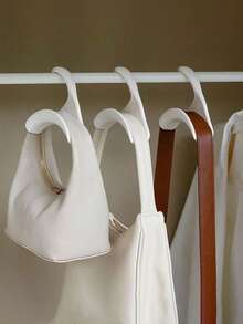 6/3/1pc Handbag Hooks, Closet Organizer Hangers, Storage Rack For Handbags, Backpacks, Hats And Scarves