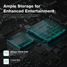 itel A70 256GB+4GB，6.6英寸高清+超窄底框+侧指纹+旗舰复合板外观，5000mAh长续航+Type-C 10W快充 - 綠色 - 查看 10