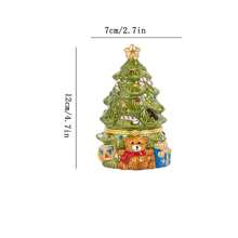 Christmas Bear Wishing Tree, Suitable As Decorative Ornament, Decorative Incense Burner, Christmas Decorative Candle Holder, Jewelry And Small Item Storage Box, Ideal As Christmas Or Birthday Gift For Friends And Partners