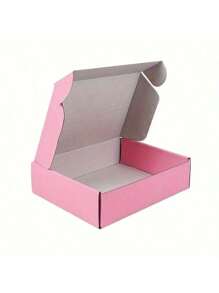 4pcs/8pcs Solid Color Gift Boxes, Party Favor Packaging
