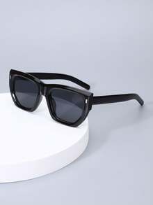 1 Cặp Kính thời trang thường ngày gọng dày Unisex, thích hợp cho du lịch, chụp ảnh cá nhân, chỉnh sửa ảnh - Nhiều màu - Xem 2