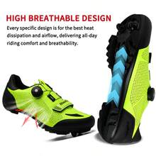 男士自行车鞋兼容 Spin 山地自行车鞋、健身鞋、户外运动鞋、户外骑行鞋。