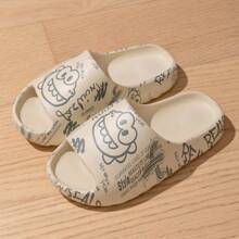 Couple Cartoon Slippers, Funny Men's Sandals, Dinosaur Thick Bottom Sandals, Indoor Slippers For Men And Women, Thick Bottom Sandals, EVA Home Slippers For All Seasons