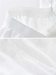 5条装一次性女士内裤，透气亲肤，柔软舒适，高弹力，无痕，适合户外、产后、旅行，随机包装，适合各种体型