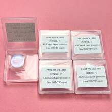 5pcs Laser Protection Lens, 18*2/20*2 Size, Quartz Material, Strong Penetration