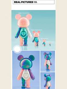 NCosmos熊糖系列（配手提包）33.5cm橙色生日礼物精美礼品 - 橘色 - 查看 5