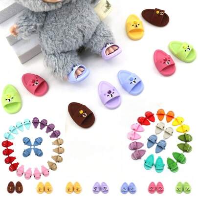 Per accessori Labubu, per accessori ciabatte Labubu Seal, (1a/2a/3a generazione) per custodia protettiva trasparente Labubu, pendente zaino anti-polvere, accessori pendente bambola (adatto per Labubu, Savage Baby, bambola 8 pollici/bambola resina) cartone animato carino