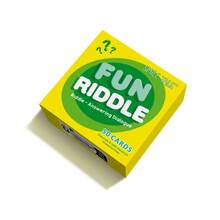 HEART BRIDGE 1pc Funny Riddle Card Game, Family Interactive Small Game, Party Board Game, Suitable For Halloween/Christmas/Thanksgiving Gifts, Perfect For Game Night - Yellow - View 7