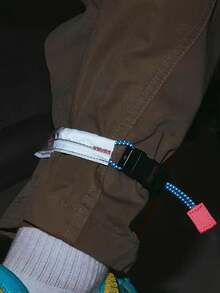 1pc Reflective Cycling Strap, Leg Band For Night Bike Riding