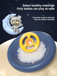 Kids Racing Adventure Game Console, Electric Steering Wheel With Sound & Light Effects, Interactive Toy For Parent-Child - Multicolor - View 5