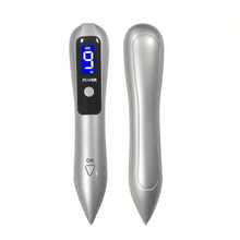 Light Beige Label Remover Pen With LCD Display Screen, Suitable For Both Men And Women - 銀色 - 查看 5