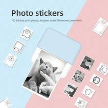 Papel térmico para mini impresora, 57X25mm Papel de impresión mini compatible con X5/X6/C9/C15/C17/C20, perfecto para notas de estudio, etiquetas, organización del trabajo, impresión de fotos y memorandos - Multicolor - Ver 10