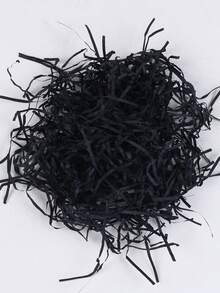 10 جرام / 50 جرام / 100 جرام من حشو الهدايا من ورق الرافيا المقطع لتعبئة وتغليف صناديق الهدايا لأعياد الميلاد والزفاف والكريسماس وحفلات الخطوبة والديكور والمستلزمات المكتبية - متعدد الألوان - مشاهدة 9