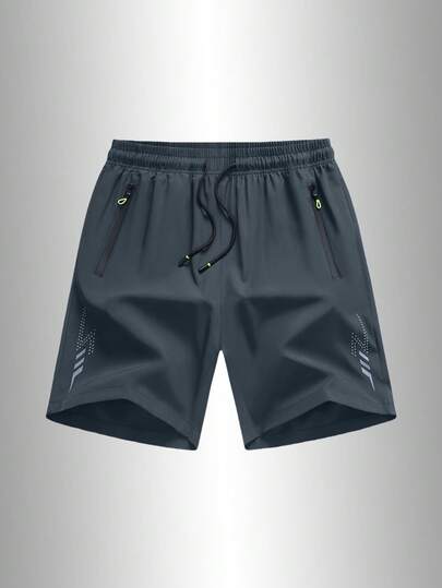 Pantalones cortos deportivos de alto rendimiento para hombres - Flexibles y ligeros, adecuados para entrenamiento y ejercicio