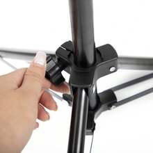 19.6/43.3英寸假发支架三脚架金属可调节模特头架升级可折叠假发头架适用于美容美发培训