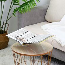 亚克力X型书本阅读架书立底座书架桌面书籍相册杂志展示架X型书立阅读托盘架 - 彩色 - 查看 3