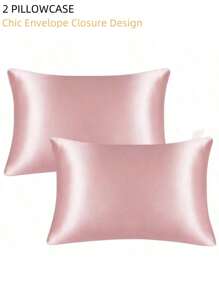 北欧丝绸枕套白色黑色灰色蓝色床装饰枕套奢华舒适家居床上用品套（卧室装饰）-秋季装饰枕套枕套靠垫套靠垫套 - 彩色 - 查看 26