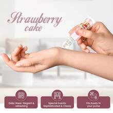 Zoglon 1pc 10ml Pheromone Women's Perfume Essential Oil - Strawberry Gourmand Scent Roll-On Design | For Daily & All Occasions | Boost Confidence | Elegant Gift For Him/Her - 10ml - View 4