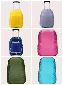 3pcs/2pcs/1pc Luggage Cover Trolley School Bag Backpack Rain Cover Luggage Protection Waterproof And Dustproof Rain Cover Is Suitable For School, Office, Home, Travel, Back-To-School Supplies Summer Cooling, Beach, Travel